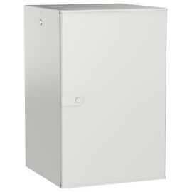 Шкаф настенный 19", 18U, 600х600мм, металл. дверь, серый, UNITBOX W, ITK UBW35-18U66-M