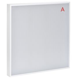PRO Панель светодиодная ДВО 1001A 40Вт 4000К IP40 595х595мм призма БАП 3ч IEK