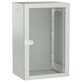 Шкаф настенный 19", 18U, 600х450мм, перф. дверь, серый, UNITBOX W, ITK UBW35-18U64-P