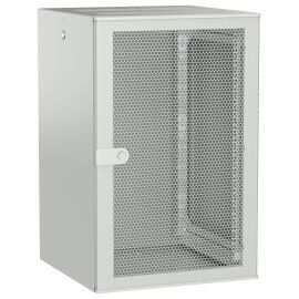 Шкаф настенный 19", 18U, 600х600мм, перф. дверь, серый, UNITBOX W, ITK UBW35-18U66-P