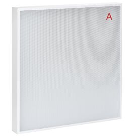PRO Панель светодиодная ДВО 1001A 40Вт 3000К IP40 595х595мм микропризма БАП 3ч IEK