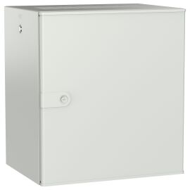 Шкаф настенный 19", 12U, 600х450мм, металл. дверь, серый, UNITBOX W, ITK UBW35-12U64-M