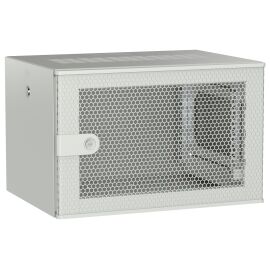 Шкаф настенный 19", 6U, 600х450мм, перф. дверь, серый, UNITBOX W, ITK UBW35-06U64-P