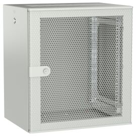 Шкаф настенный 19", 12U, 600х450мм, перф. дверь, серый, UNITBOX W, ITK UBW35-12U64-P