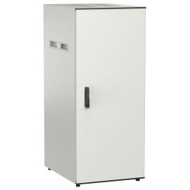 Шкаф напольный 19", 28U, 600х800мм, металл. перед. дверь, серый, UNITBOX N, ITK UBN35-28U68-M