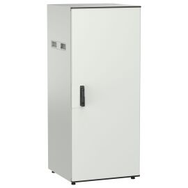 Шкаф напольный 19", 28U, 600х600мм, металл. перед. дверь, серый, UNITBOX N, ITK UBN35-28U66-M