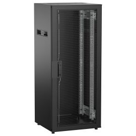 Шкаф напольный 19", 28U, 600х600мм, перф. перед. дверь, черный, UNITBOX N, ITK UBN05-28U66-P