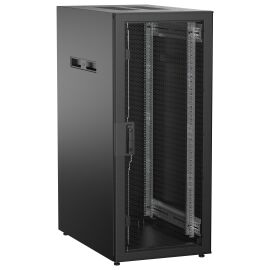 Шкаф напольный 19", 28U, 600х1000мм, перф. перед. дверь, черный, UNITBOX N, ITK UBN05-28U61-P