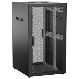 Шкаф напольный 19", 28U, 800х1000мм, перф. двери, черный, UNITBOX N, ITK UBN05-28U81-PP