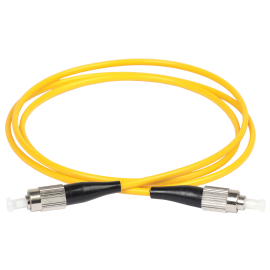 Шнур оптический FC/UPC-FC/UPC, SM, 9/125, 3м, Simplex OS2, желтый, ITK FPC09-FCU-FCU-C1L-3M