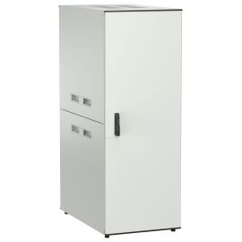Шкаф напольный 19", 33U, 600х1000мм, металл. двери, серый, UNITBOX N, ITK UBN35-33U61-MM