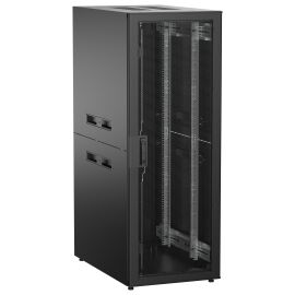 Шкаф напольный 19", 33U, 600х1000мм, перф. перед. дверь, черный, UNITBOX N, ITK UBN05-33U61-P
