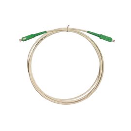 Шнур оптический SC/APC-SC/APC, S7, 25м, Simplex, белый, ССД 130201-03863