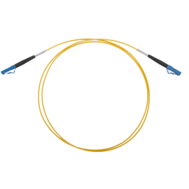 Шнур оптический LC/UPC-LC/UPC, SM, 1м, Simplex, желтый, ССД 130202-06799