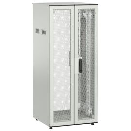 Шкаф напольный 19", 28U, 600х600мм, двуст.перф.дверь, зад.перф, серый, UNITBOX N, ITK UBN35-28U66-2PP