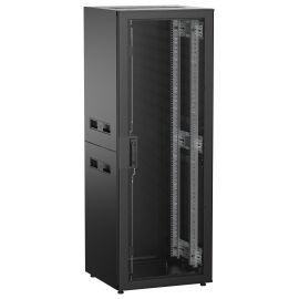 Шкаф напольный 19", 33U, 600х600мм, перф. перед. дверь, черный, UNITBOX N, ITK UBN05-33U66-P