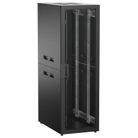 Шкаф напольный 19", 38U, 600х1000мм, перф. перед. дверь, черный, UNITBOX N, ITK UBN05-38U61-P