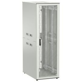 Шкаф напольный 19", 38U, 600х1000мм, перфорированные двери, серый, UNITBOX N, ITK UBN35-38U61-PP