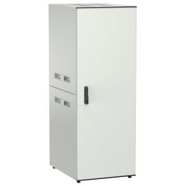 Шкаф напольный 19", 33U, 600х800мм, металл. перед. дверь, серый, UNITBOX N, ITK UBN35-33U68-M