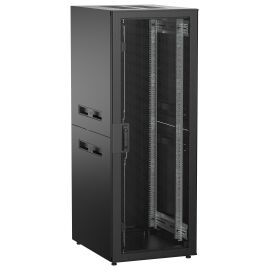 Шкаф напольный 19", 33U, 600х800мм, перф. перед. дверь, черный, UNITBOX N, ITK UBN05-33U68-P