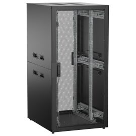 Шкаф напольный 19", 33U, 800х1000мм, перф.пер.дверь, зад.перф, черный, UNITBOX N, ITK UBN05-33U81-PP