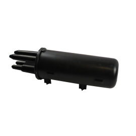 Муфта-кросс FODB-T-10SC-1K16/2PLC8, IP67, черная, ТУПИКОВАЯ/GPON, SIBVOLS-RQ B-139