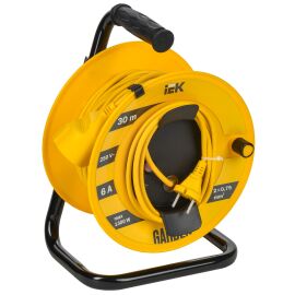 GARDEN Катушка УК30 1 место без заземления с термозащитой 2х0,75мм2 30м IEK