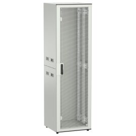 Шкаф напольный 19", 42U, 600х600мм, перф. перед. дверь, серый, UNITBOX N, ITK UBN35-42U66-P