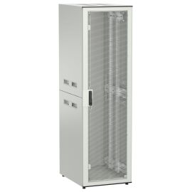Шкаф напольный 19", 42U, 600х800мм, перф. перед. дверь, серый, UNITBOX N, ITK UBN35-42U68-P