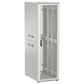 Шкаф напольный 19", 42U, 600х1000мм, перфорированные двери, серый, UNITBOX N, ITK UBN35-42U61-PP