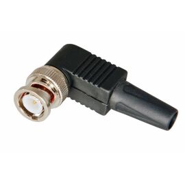 Разъем штекер BNC под винт с колпачком угловой ZN, PROconnect 05-3072-4