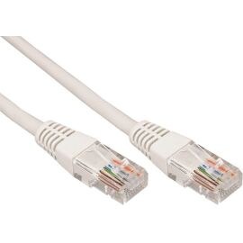 Патч-корд 4 пары, 2хRJ45, 10м, Кат.5e, UTP, серый, CCA, PVC, REXANT 18-1009