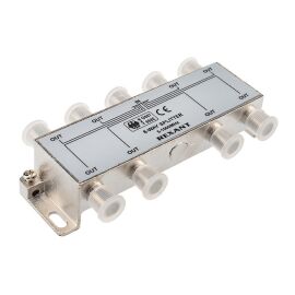 Делитель ТВ 1х8, под F разъем, 5-1000 МГц, REXANT 05-6005