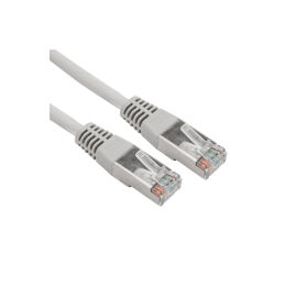 Патч-корд 4 пары, 2хRJ45, 2м, Кат.5e, UTP, серый, LSZH, CCA, REXANT 18-8005