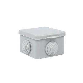 Коробка распределительная КМР-030-036, 4 ввода, 65х65х50мм, серая, EKF plc-kmr2-030-036-r