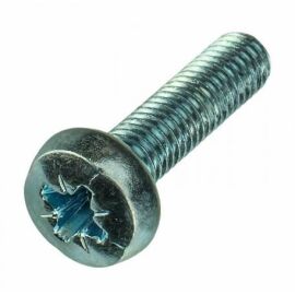 Винт 6x12 с полусферической головкой и крестообразным шлицем DIN 7985 EKF                           