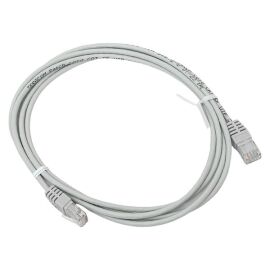 Патч-корд TERACOM Cat.5E (1Гбит/с) неэкран. UTP PVC серый (2м)                                      