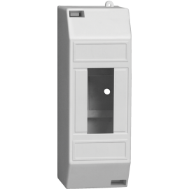 Корпус пластиковый КМПн для 1-2х модулей автоматов, белый, IP20, IEK MKP31-N-02-30-252
