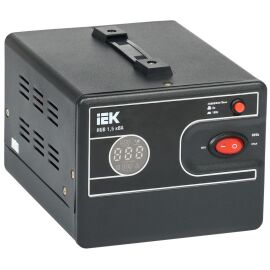 Стабилизатор напряжения переносной HUB 1,5кВА IEK