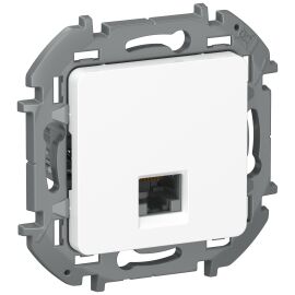 IEKINSPIRIA Розетка компьютерная RJ45 категория 6 UTP 6738301 белый IEK