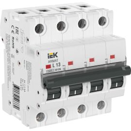 ARMAT Автоматический выключатель M10N 4P L 13А IEK