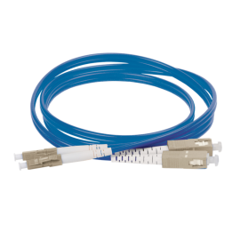Шнур оптический LC/UPC-SC/UPC, MM 50/125, 70м, Duplex OM4, маджента, ITK FPC5004-LCU-SCU-C2L-70M