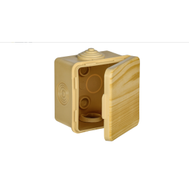 Коробка расп. для о/п КМ, 65х65х50мм, IP54, 4 гермоввода, сосна, IEK UKO31-065-065-050-K34-54 