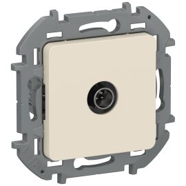 IEKINSPIRIA Розетка TV тип звезда 6738511 слоновая кость IEK