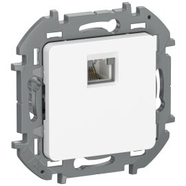 IEKINSPIRIA Розетка телефонная RJ11 6738201 белый IEK