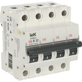ARMAT Автоматический выключатель M10N 4P B 32А IEK