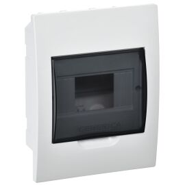 Корпус пластиковый ЩРВ-П-6 черная прозрачная дверь IP41 GENERICA