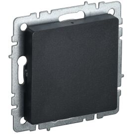 BRITE Заглушка с суппортом МЗ10-БрЧ черный IEK