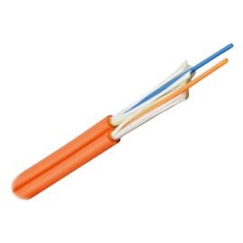 Кабель оптический DUPLEX, MM (OM2/50мкм), 3.0мм, LSZH, оранжевый (ПАТЧКОРД), SIBVOLS C-0903