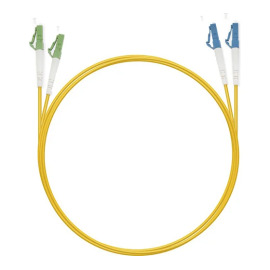 Шнур оптический LC/APC-LC/APC, SM, 3м, Duplex, ЖЕЛТЫЙ, SV R-2346